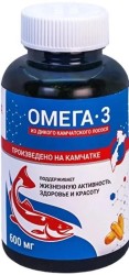 Омега-3 из дикого камчатского лосося, Salmonica (Салмоника) капсулы 600 мг / 800 мг 240 шт